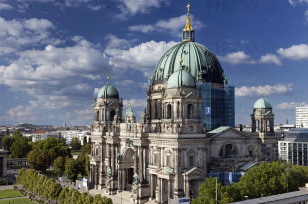 Berlin Cathedral, view from the Humboldt Forum, Berlin, Germany, 08.09.2025 < english> Berlin Cathedral, view from the Humboldt Forum, September 8, 2025