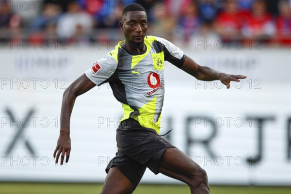 Football, Bundesliga 1, Matchday 3, 2025/2026, 1. FC Heidenheim vs. Borussia Dortmund, 13/09/2025, Voith-Arena, Heidenheim, Germany, Serhou GUIRASSY Borussia Dortmund 9
