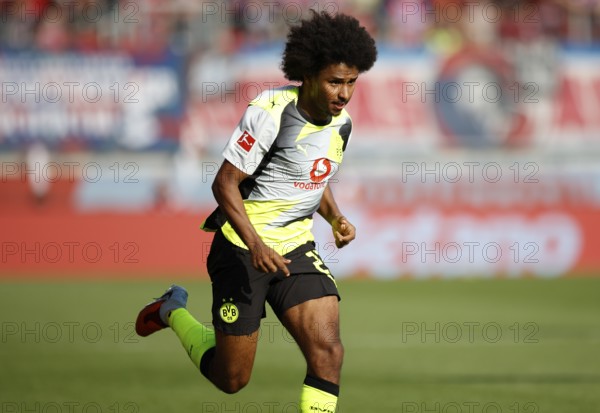 Football, Bundesliga 1, Matchday 3, 2025/2026, 1. FC Heidenheim vs. Borussia Dortmund, 13/09/2025, Voith-Arena, Heidenheim, Germany, Karim ADEYEMI Borussia Dortmund 27