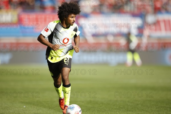Football, Bundesliga 1, Matchday 3, 2025/2026, 1. FC Heidenheim vs. Borussia Dortmund, 13/09/2025, Voith-Arena, Heidenheim, Germany, Karim ADEYEMI Borussia Dortmund 27