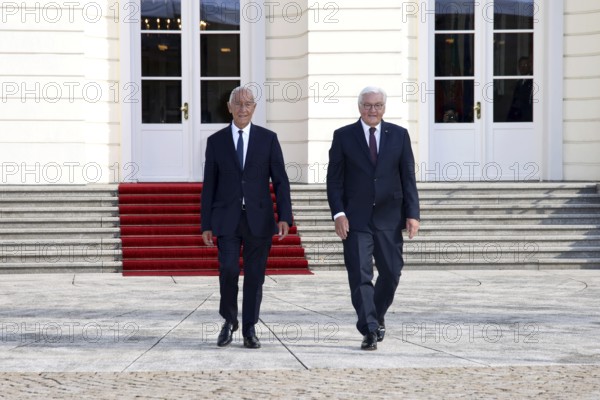 H.E. Marcelo Rebelo de Sousa President of the Portuguese Republic and Federal President Frank-Walter Steinmeier - Citizens' Festival of the Federal President, Bellevue Palace, Berlin, 12.9.25