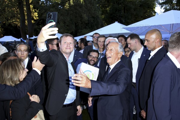 Selfie H.E. Marcelo Rebelo de Sousa President of the Portuguese Republic - Citizens' Festival of the Federal President, Bellevue Palace, Berlin, 12.9.25