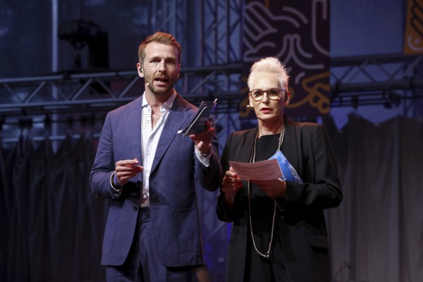 Christian Düren and Bärbel shepherd - Citizens' Festival of the Federal President, Bellevue Palace, Berlin, 12.9.25