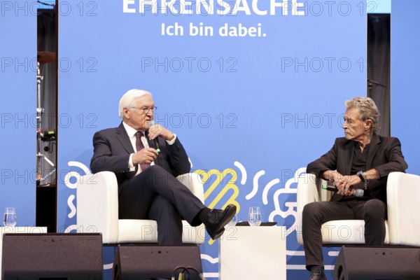 Federal President Frank-Walter Steinmeier, Peter Maffay - Federal President's Citizens' Festival, Bellevue Palace, Berlin, 12.9.25