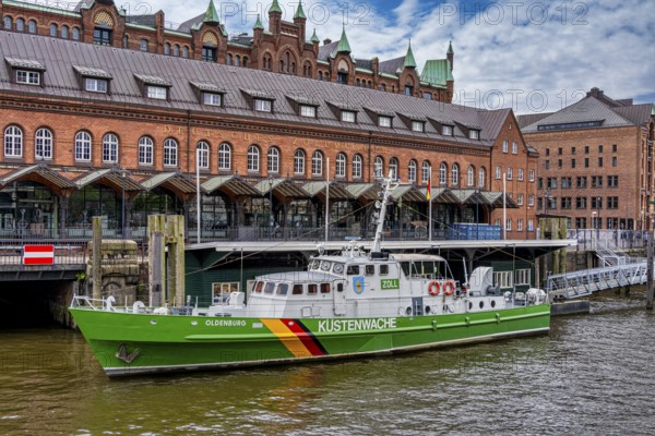 German Customs Museum in the Speicherstadt warehouse district, Hamburg, Germany