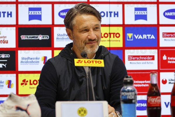 Football, Bundesliga 1, Matchday 3, 2025/2026, 1. FC Heidenheim vs. Borussia Dortmund, 13/09/2025, Voith-Arena, Heidenheim, Germany, Niko KOVAC Coach Borussia Dortmund at the press conference
