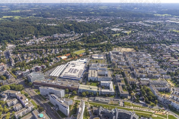 Aerial view of the future METRO campus in Düsseldorf Flingern at METROstraße 1, Flingern, Düsseldorf, Rhineland, North Rhine-Westphalia, Germany, DE, Europe, aerial photograph, birds-eyes view, aerial photography, aerial photography, overview, bird's eye view