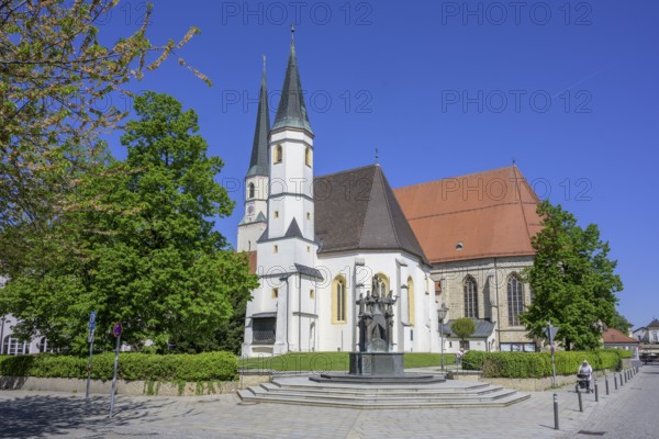 Tilly Chapel behind the Collegiate Parish Church of St Philip and St James, Altötting, Bavaria, Germany
