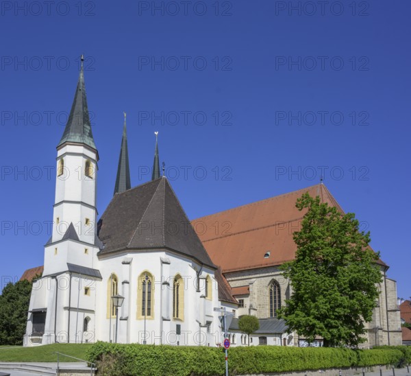 Tilly Chapel behind the Collegiate Parish Church of St Philip and St James, Altötting, Bavaria, Germany
