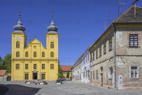 Crkva sv. Mihaela church in the old town centre of Tvrda, Osijek, Osijek-Baranja County, Croatia
