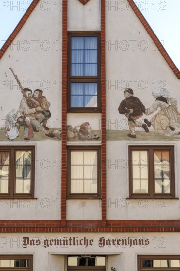 Historic house cosy Haxenhaus Wismar Germany
