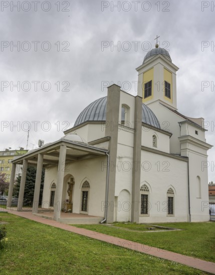 The parish church of All Saints used to be a mosque, Ðakovo, Osijek-Baranja County, Croatia