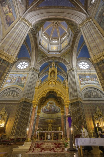 Interior view of the Cathedral of St Petra, Ðakovo, Osijek-Baranja County, Croatia