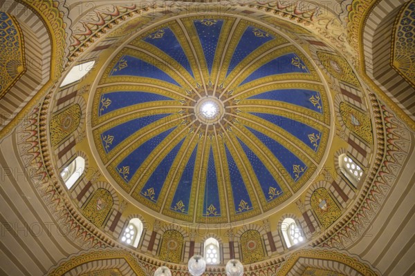 Interior view of the parish church of All Saints used to be a mosque, Ðakovo, Osijek-Baranja County, Croatia