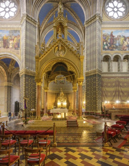 Interior view of the Cathedral of St Petra, Ðakovo, Osijek-Baranja County, Croatia