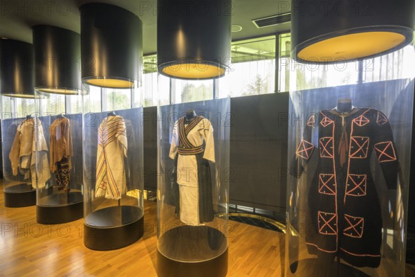 Traditional costumes and clothing, Museum of Vucedol Culture, Vukovar, Vukovar-Srijem County, Croatia