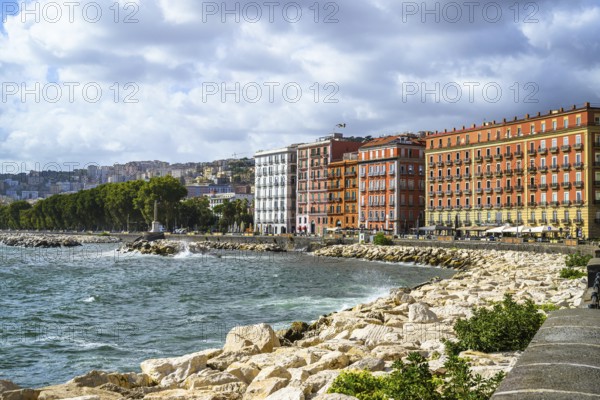 Seaside in Naples, Campania, Italy