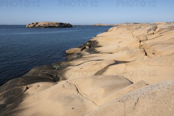 Rocky coast, Bohus granite, Ramsvik, Naturreservat Ramsviklandet, Bohuslän, Skagerrak, Sotenäs, Västra Götalands län, Sweden