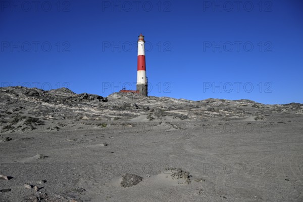 Lighthouse from 1915, Diaz Point, Lüderitz Peninsula, Karas Region, Namibia