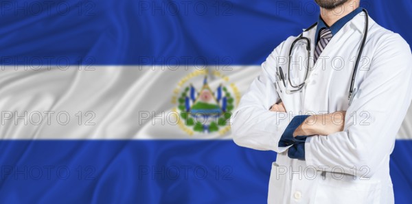 El Salvador national health system. El Salvador health and medical insurance concept