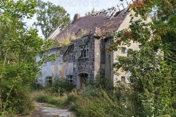 Abandoned military site Wustrow peninsula Baltic Sea Germany