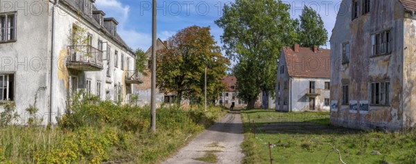 Abandoned military site Wustrow peninsula Baltic Sea Germany