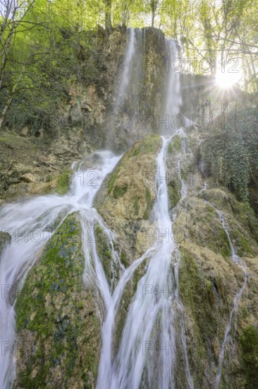 Skakavac waterfall in Papuk National Park, Jankovac, Slatinski Drenovac, Virovitica-Podravin County, Croatia
