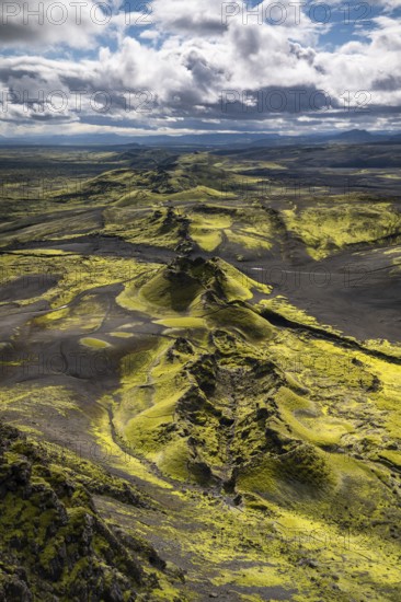 Laki Crater, Icelandic Highlands, Iceland