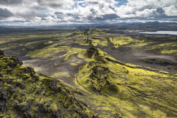 Laki Crater, Icelandic Highlands, Iceland