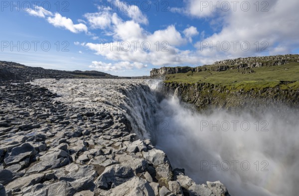 Dettifoss waterfall, Jökulsárgljúfur National Park, North Iceland, Iceland