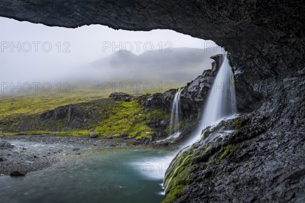 Skútafoss waterfall, East Iceland, Iceland
