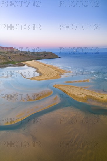 Raudisandur Beach, Westfjords, West Iceland, Iceland