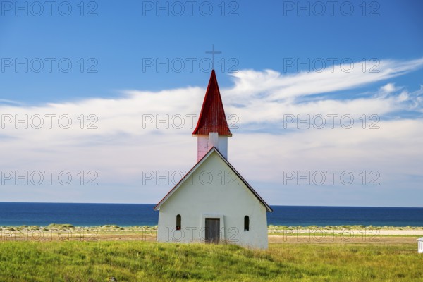 Breiðavíkurkirkja Church, Westfjords, West Iceland, Iceland