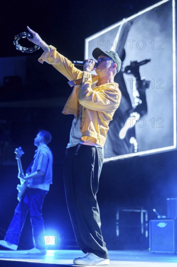 Ryan Tedder, singer of OneRepublic live on Escape to Europe 2025 Tour at the Berlin Uber Arena on 02.10.2025