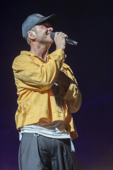 Ryan Tedder, singer of OneRepublic live on Escape to Europe 2025 Tour at the Berlin Uber Arena on 02.10.2025