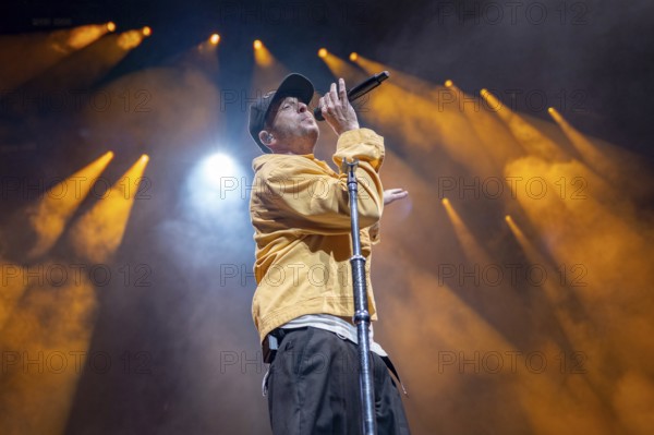 Ryan Tedder, singer of OneRepublic live on Escape to Europe 2025 Tour at the Berlin Uber Arena on 02.10.2025