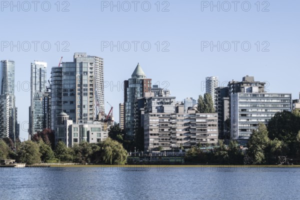 Urban architecture, skyscrapers, Vancouver, Canada