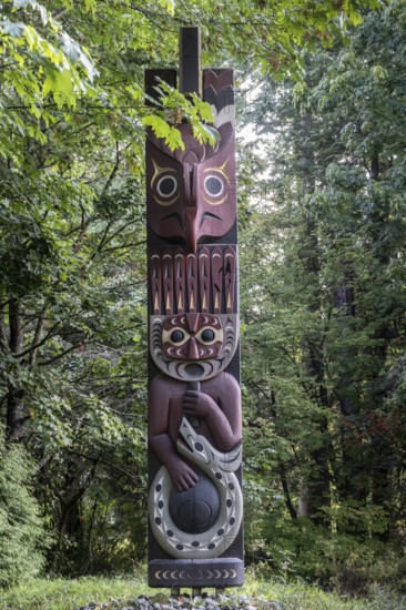 Totem Pole, Stanley Park, Vancouver, Canada