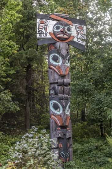 Totem Pole, Stanley Park, Vancouver, Canada