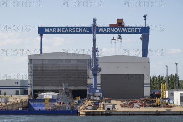 Marinearsenal Warnowwerft, Warnemünde, Rostock, Mecklenburg-Vorpommern, Germany