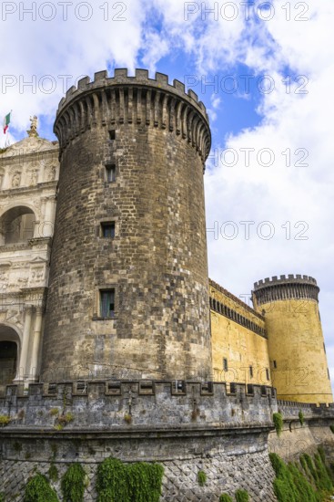 Castle in Naples, Campania, Italy