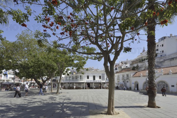 Largo Engenheiro Duarte Pacheco Square, Albufeira, Algarve, Portugal