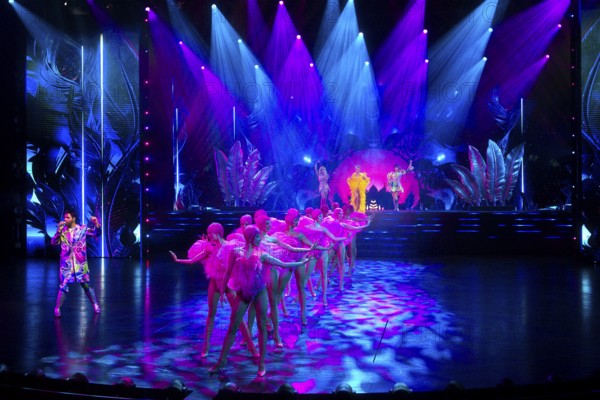 BLINDED by DELIGHT photo rehearsal on 01.10.2025 at Friedrichstadt-Palast, Berlin, premiere on 08.10.2025