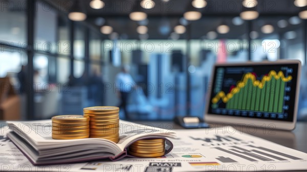 Business Finance and Money concept. Finance and Investment concept.Money management. AI generated image, ai