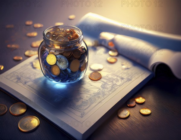 Business Finance and Money concept. Finance and Investment concept.Money management. AI generated image, ai