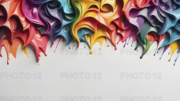 Colorful template design for greeting card. Invitation card template suitable for wedding, greeting, banner, cover. invitation card template design, AI generated