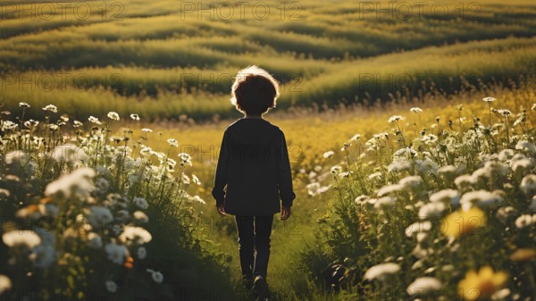 The corporality existent life journey Concept. AI generated image