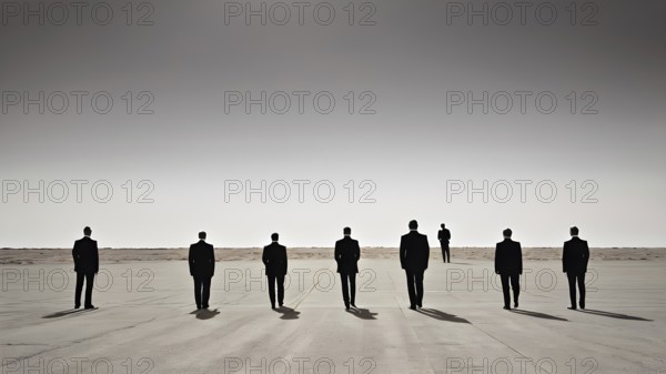 The corporality existent life journey Concept. AI generated image