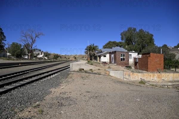 Railway station of Aus, Karas region, Namibia