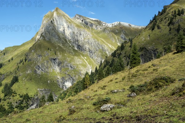 Himmelhorn, Oytal, near Oberstdorf, Oberallgäu, Allgäu, Bavaria, Germany